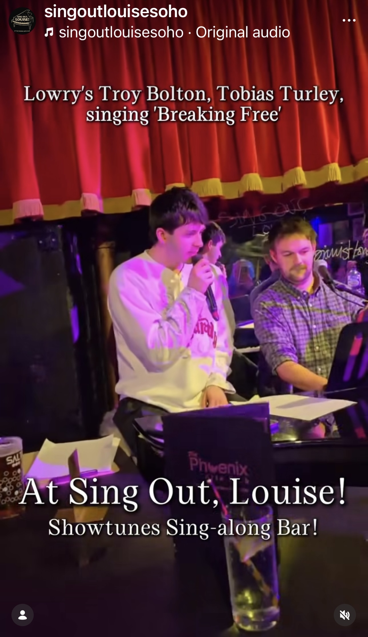 Sing Out, Louise! at 
Phoenix Arts Club