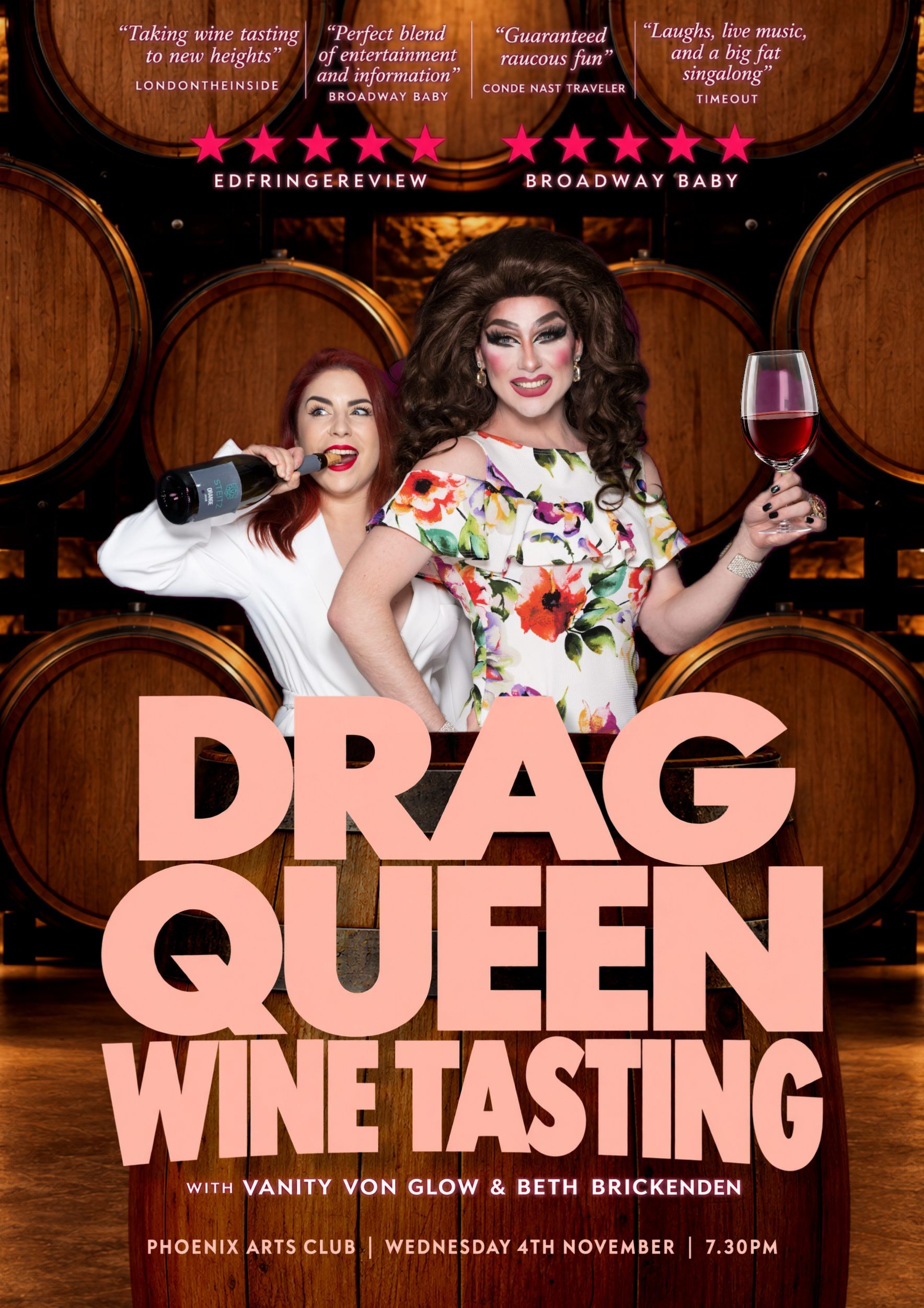 Drag Queen Wine Tasting